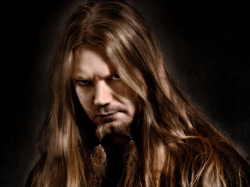 Man with Long Hair — Brown, Dramatic, Photograph, Long Hair