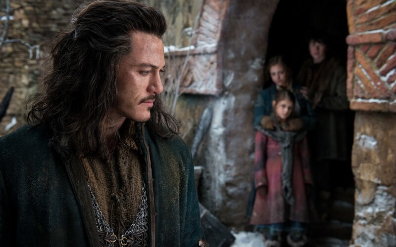 Man with Long Hair — Brown, Dramatic, Winter