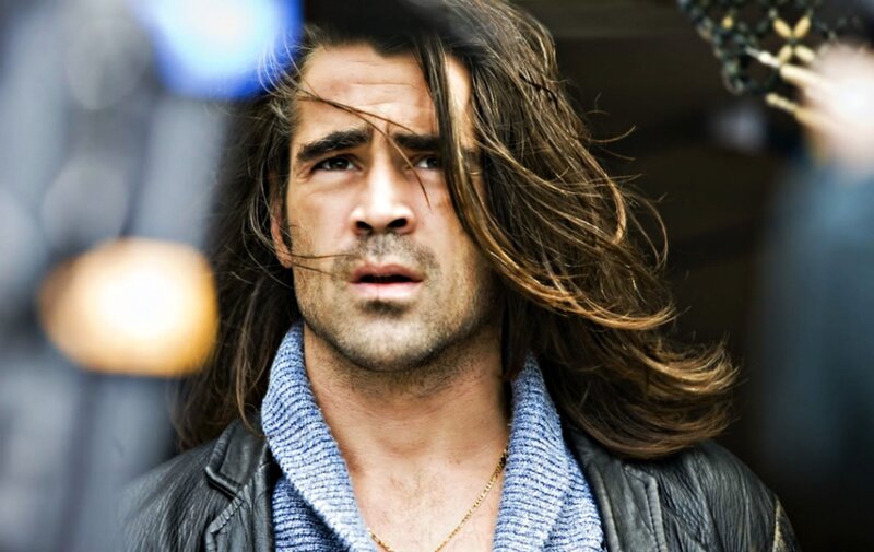 Man with Long Hair — Brown, Intense
