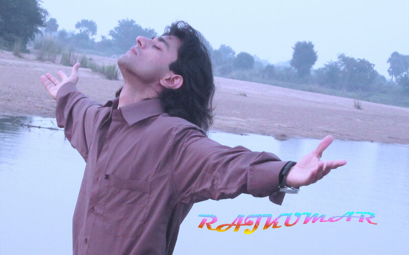 Man with Long Hair — Brown, Serene