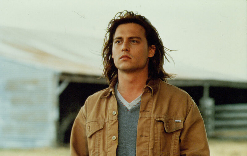 Man with Long Hair — Brown, Serious, Afternoon