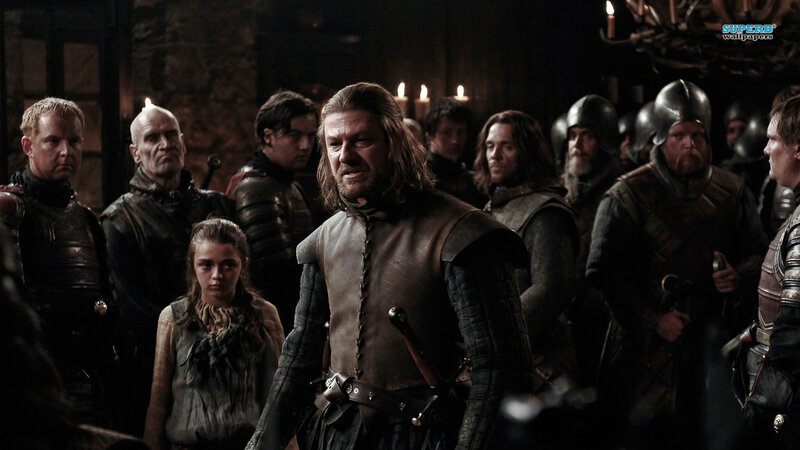 Man with Long Hair in Armor — Brown