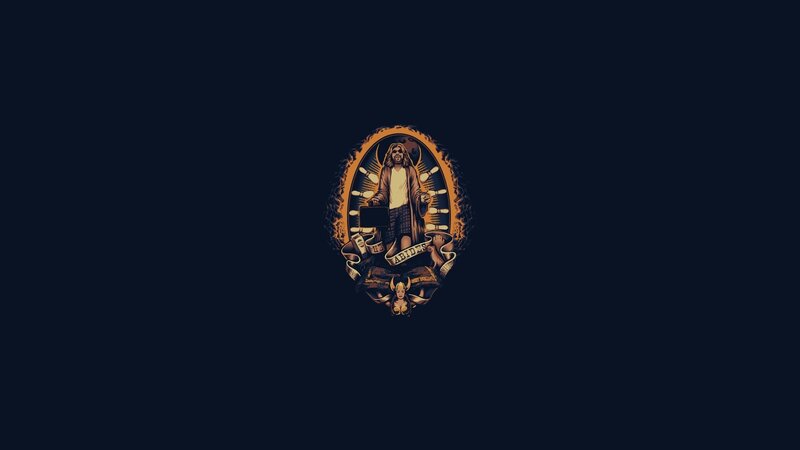 Man with Long Hair in Oval Frame