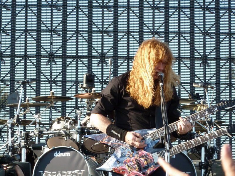 Man with Long Hair Playing Guitar — Black