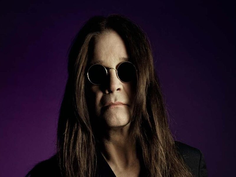 Man with Long Hair — Purple, Dramatic