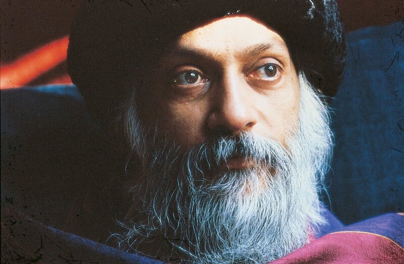 Man with Long White Beard — Blue