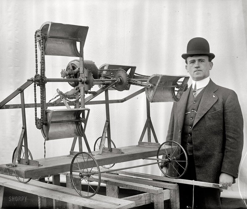 Man with Machine