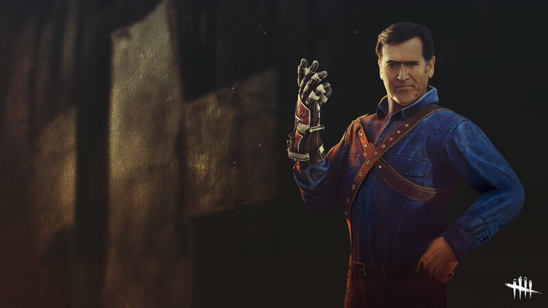 Man with Mechanical Glove