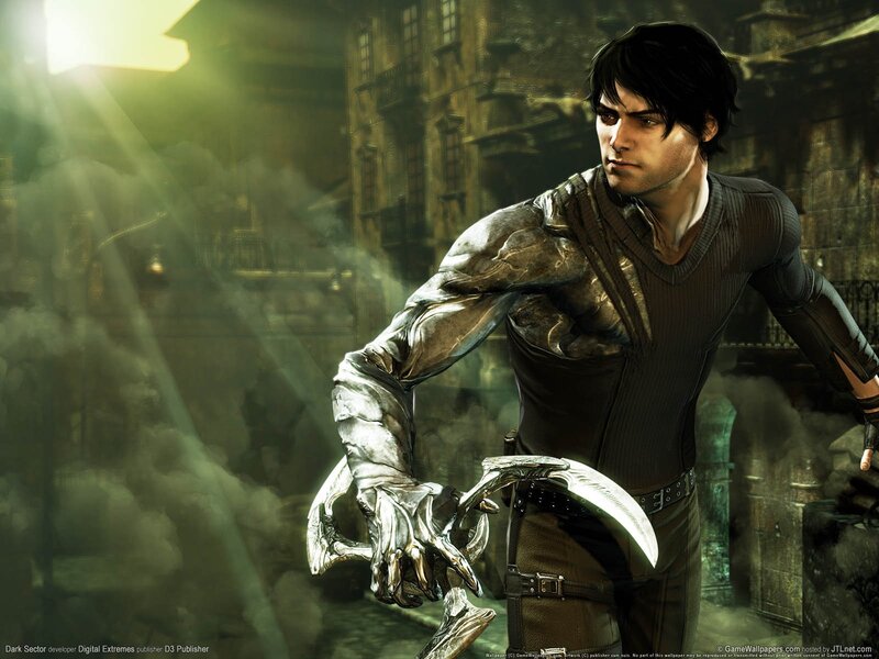 Man with Metallic Arm — Brown, Dramatic