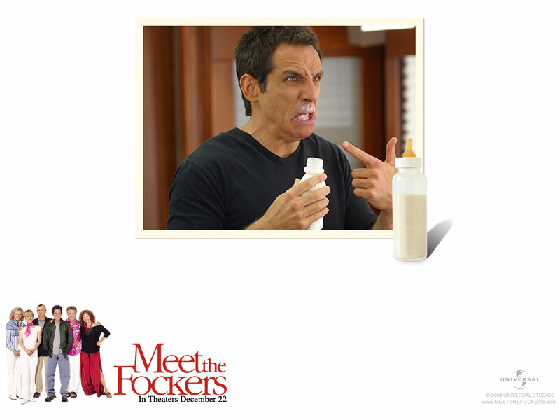 Man with Milk on Face