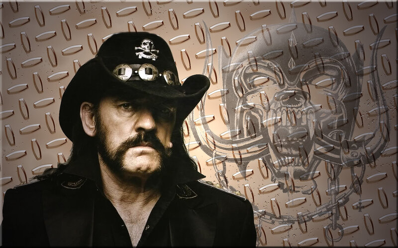 Man with Mustache and Hat — Black, Dramatic, Photograph, Skull
