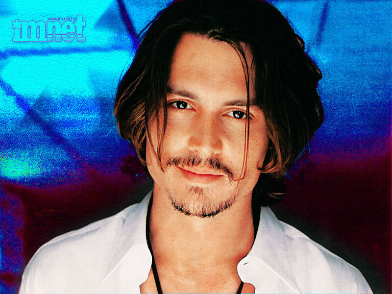 Man with Mustache — Blue
