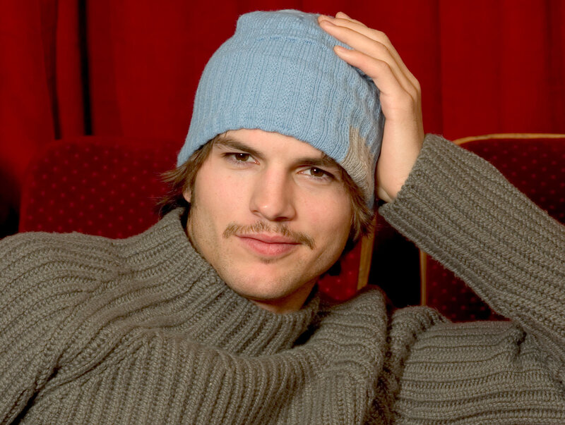 Man with Mustache — Gray, Relaxed