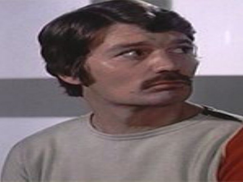 Man with Mustache — Gray