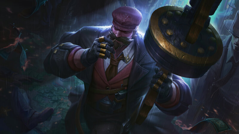Man with Mustache Holding Hammer