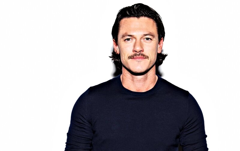Man with Mustache — White, Neutral