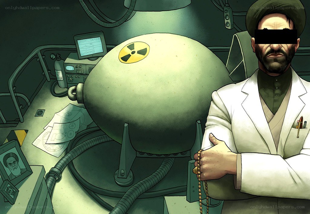 Man with nuclear device