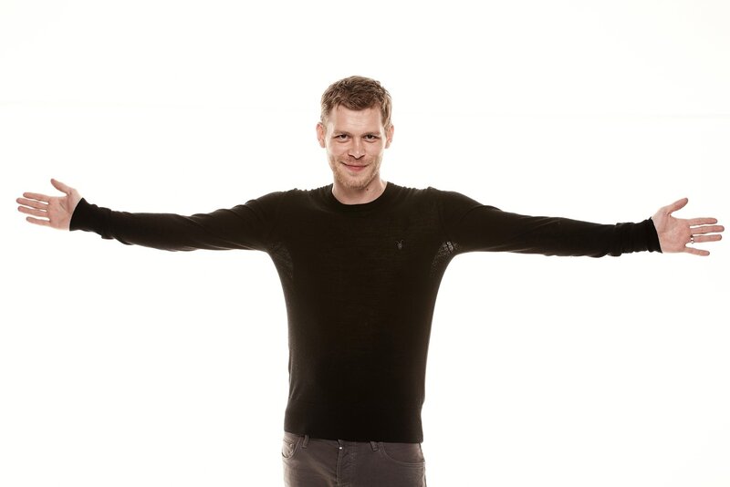 man with open arms