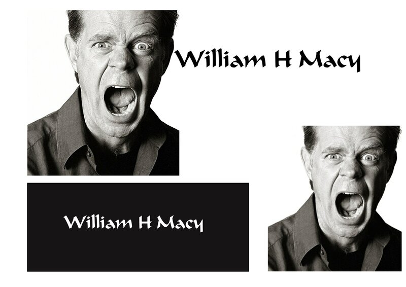 Man with Open Mouth — Black, Dramatic