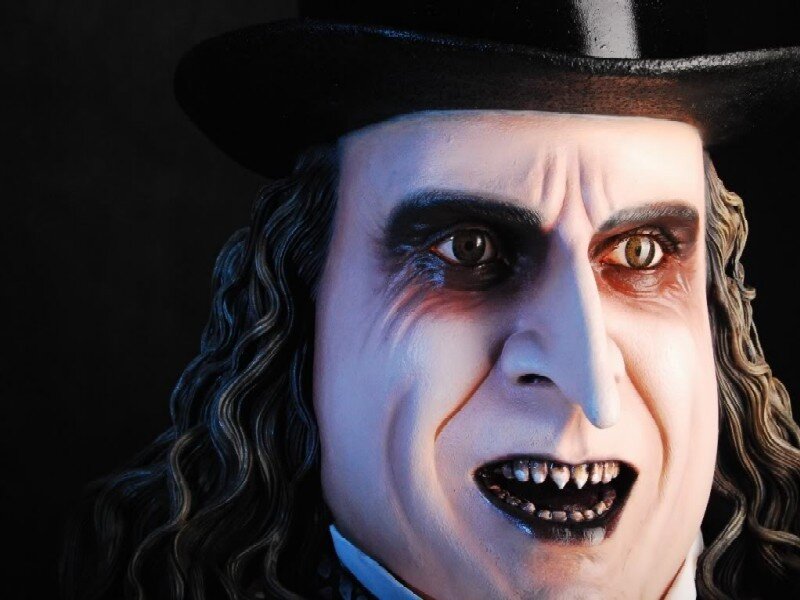 Man with Pale Makeup — Black