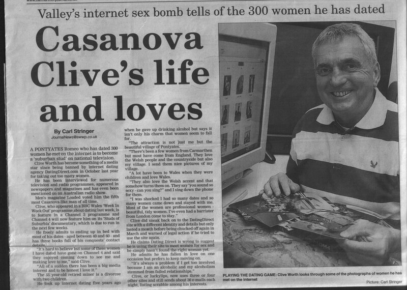 Man with Photos