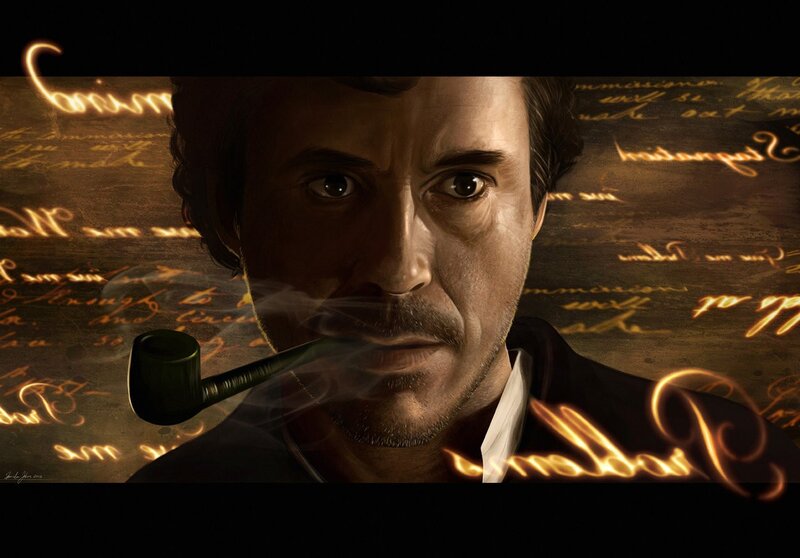 Man with Pipe — Brown