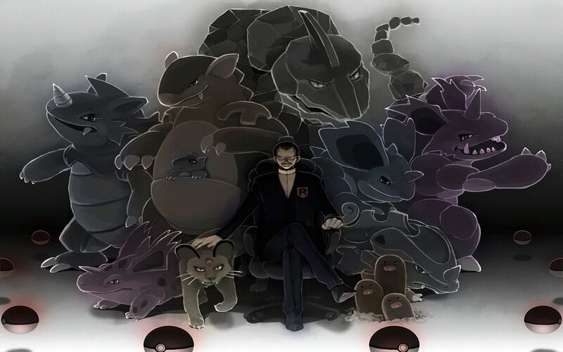 Man with Pokémon — Black