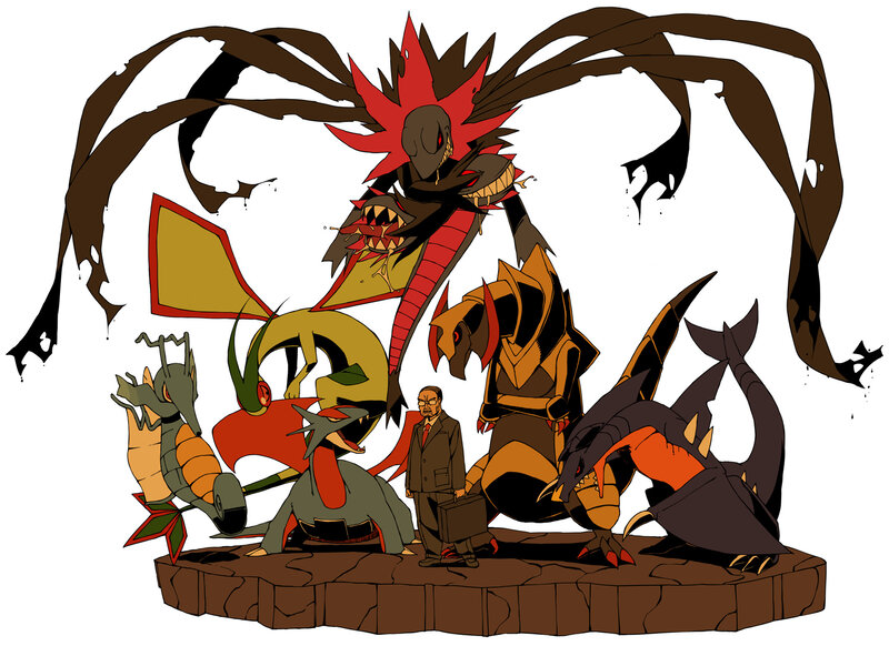 Man with Pokémon