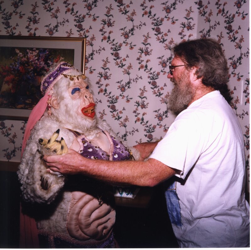 Man with Puppet