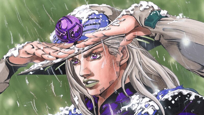 Man with Purple Eyes