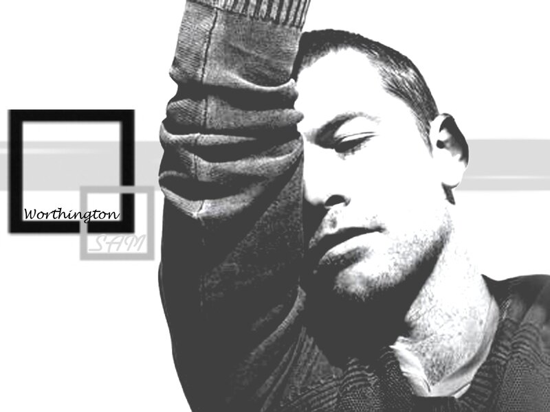 man with raised arm