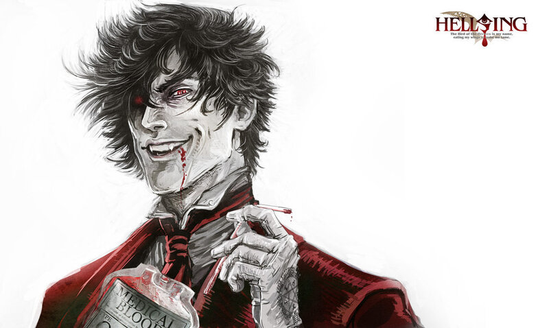 Man with Red Eyes — Dramatic