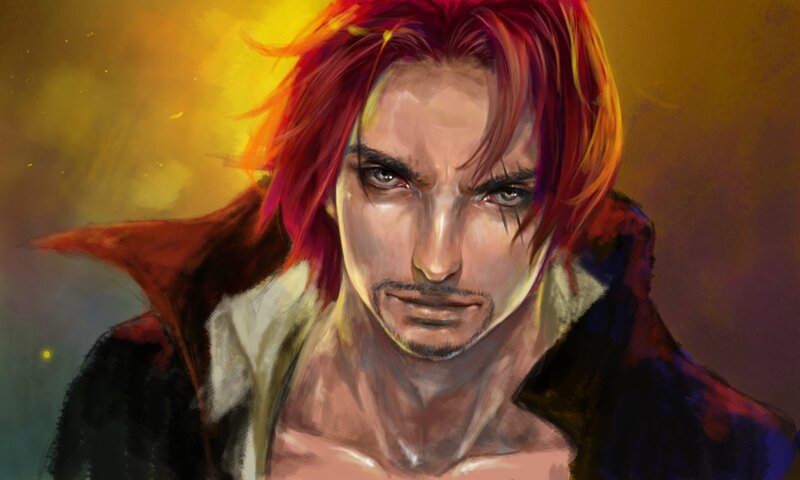 Man with Red Hair — Dramatic, Digital Art