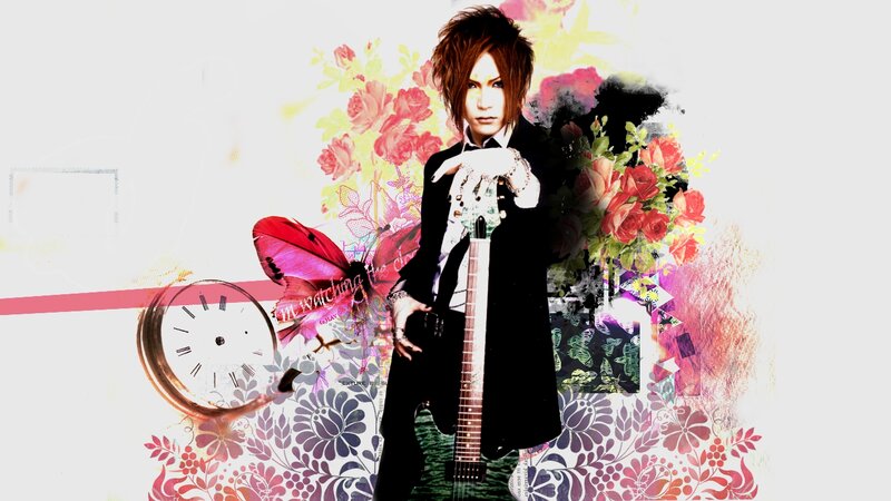 Man with Red Hair Holding Guitar