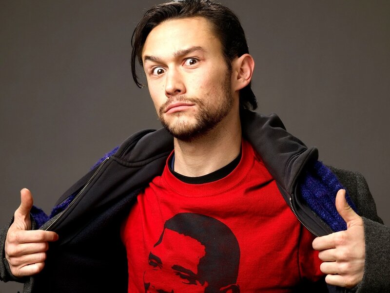 Man with Red Shirt