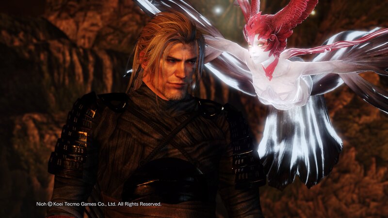 Man with Red-winged Spirit
