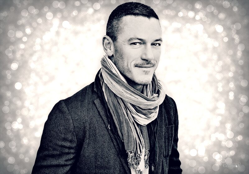 Man with Scarf — Black