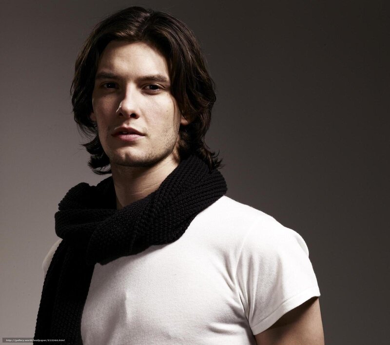 man with scarf portrait