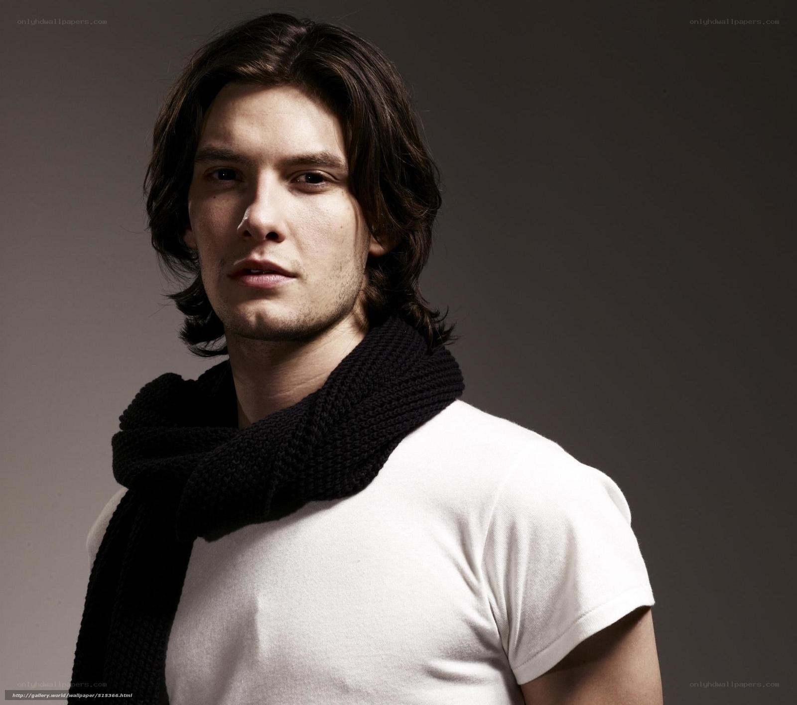 man with scarf portrait