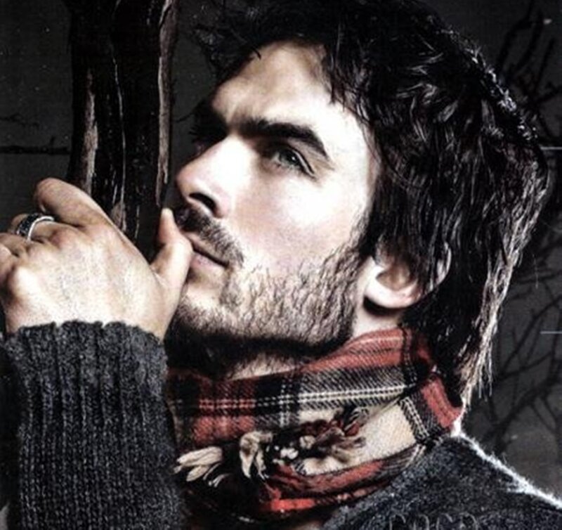 Man with Scarf