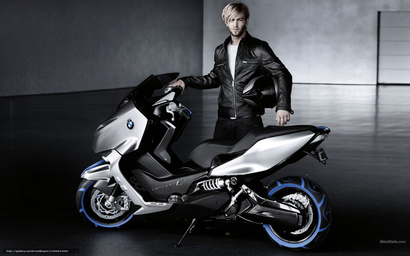 Man with Scooter