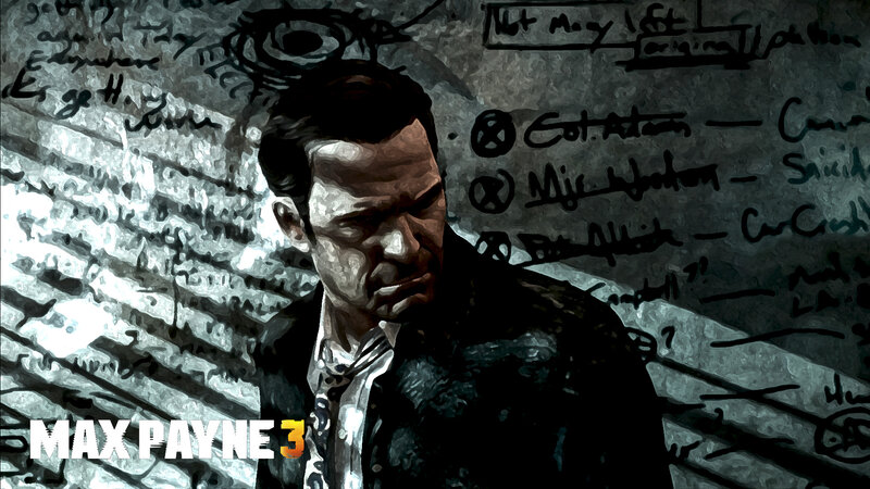 Man with Serious Expression — Black, Dark, Intense
