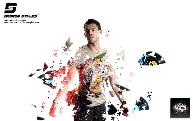 Man with Shattered Effect