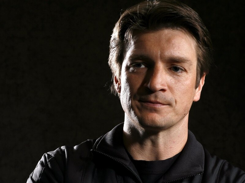 Man with Short Brown Hair — Black