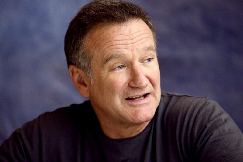 Man with Short Brown Hair — Blue, Neutral