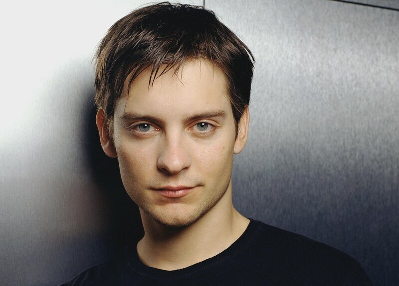Man with Short Brown Hair — Gray, Neutral