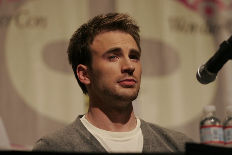 Man with Short Brown Hair — Gray