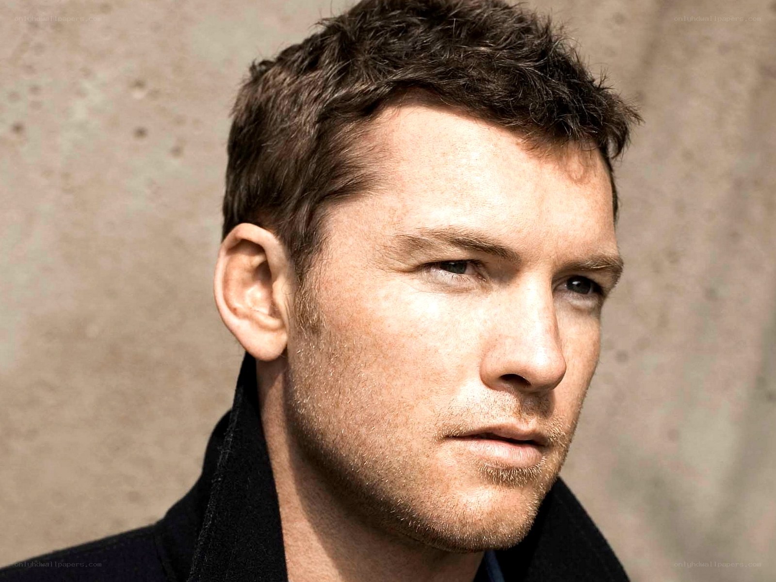 man with short brown hair