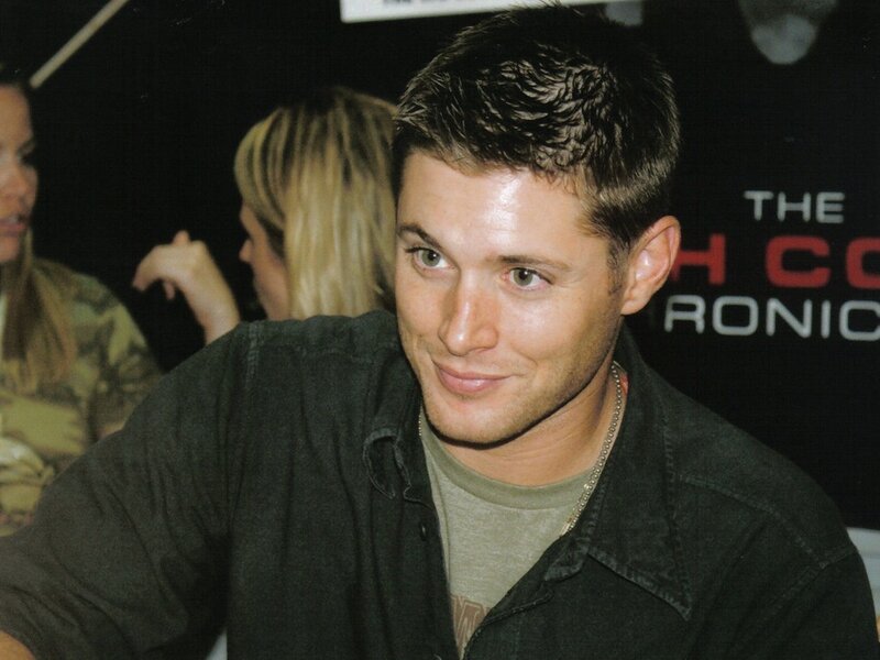 Man with Short Dark Hair — Black, Casual