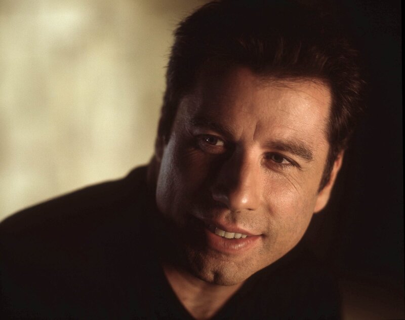 Man with Short Dark Hair — Black, Dramatic, Photograph